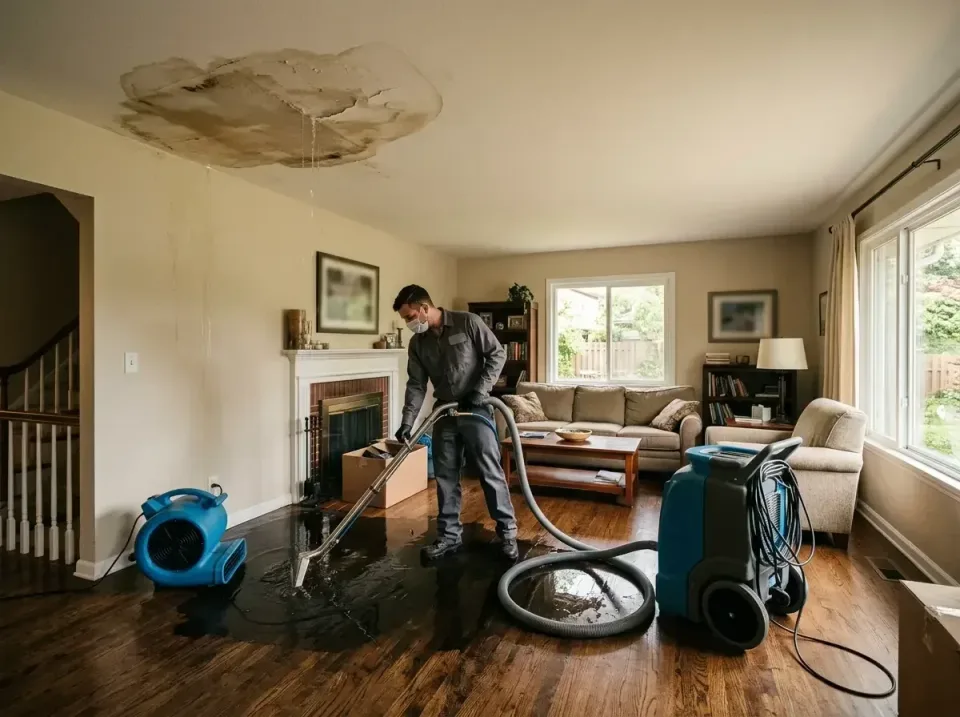 attic-pipe-burst-ceiling-drip-008 — frequently asked questions, Water Damage Restoration & Carpet Care in Antigo, WI